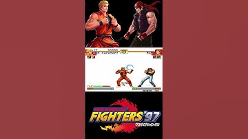 [AGS] Ryo vs Ralf🎮🎮🎮 (KOF 97) #viral #kof #shorts #fightinggames