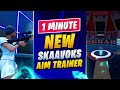 The NEW SKAAVOKS AIM TRAINER Will CHANGE EVERYTHING! (Fortnite Tips &amp; Tricks #Shorts)