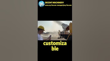 Can Decent Machinery’s Fog Cannon Control Silica Dust in Industrial Settings?