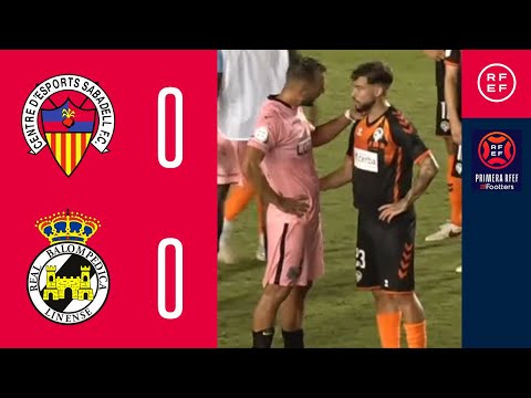 RESUMEN | CE Sabadell 0-0 RB Linense | PrimeraRFEF | Jornada 2 | Grupo 2