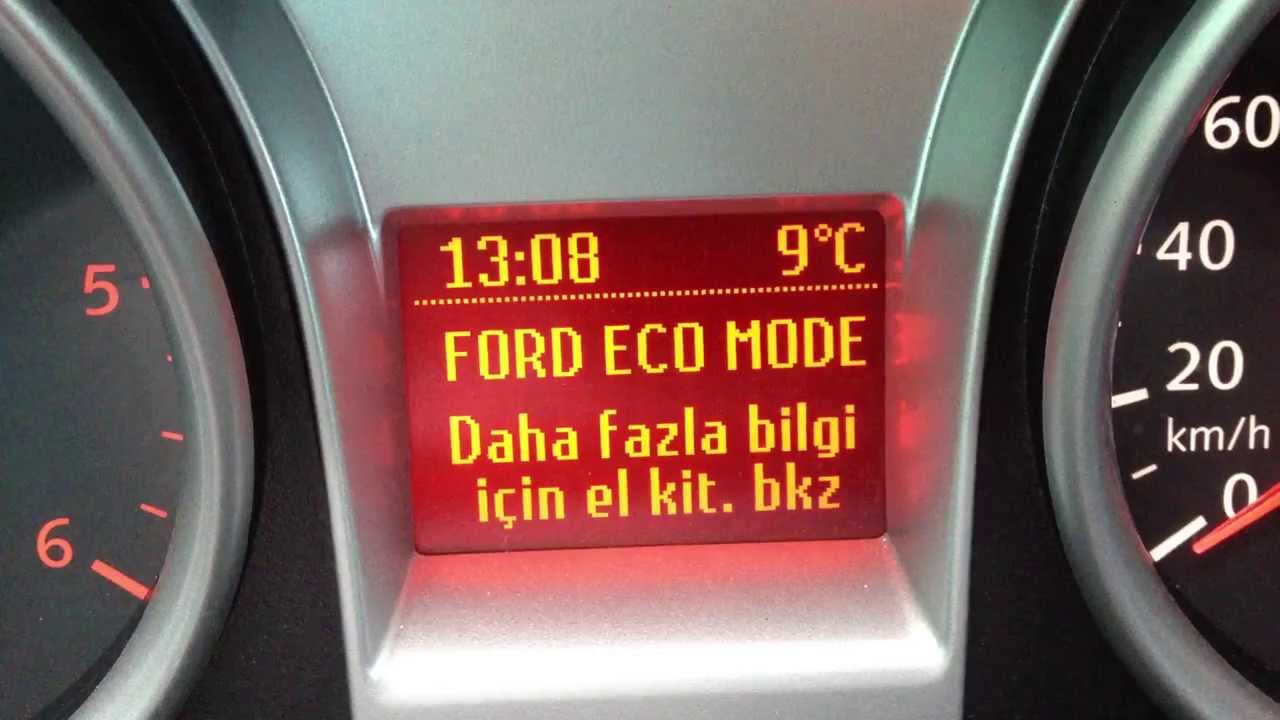 Ford Eco Mode YouTube