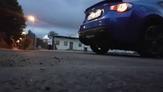 Subaru BRZ, Milltek exhaust revving