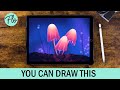 ANYONE Can Draw This Mushroom in PROCREATE | Procreate drawing tutorial for beginners