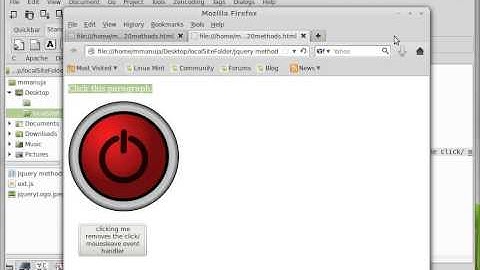 JQuery Tutorial : ON, OFF and one event handlers