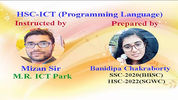 How to show numbers from 1 to 10 using programming language c (HSC ICT Video Class)