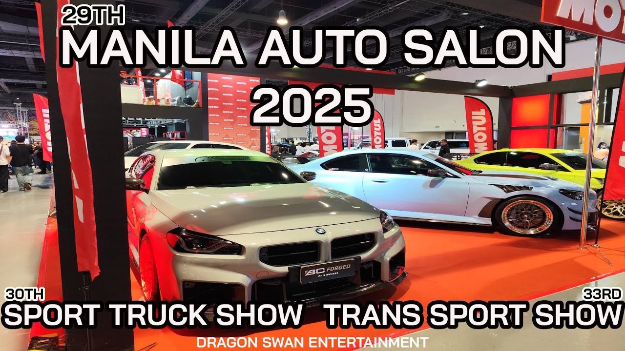 Manila Auto Salon 2025 at SMX Convention Center Pasay, Philippines