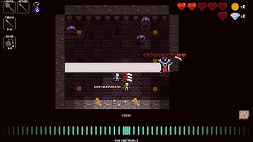 Crypt of the Necrodancer 4x Speed Death Metal Clear