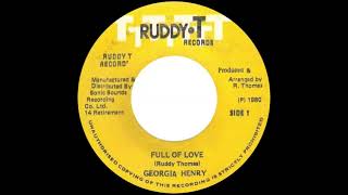 Georgia Henry - Full Of Love