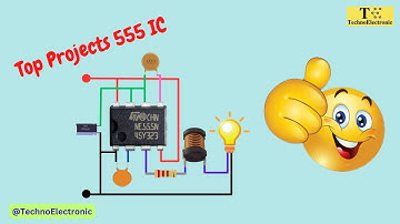 Top 4 Projects Using 555 timer IC | 555 Timer IC | Ep-12
