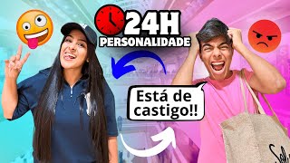 Troquei de personalidade com a minha mãe por 24H! *surtei