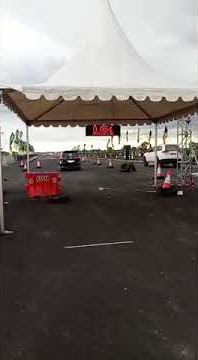 Avanza vs Fortuner, Drag race Gelegar otomotif Bank NTB syariah 2022 sirkuit Ex Bandara Selaparang