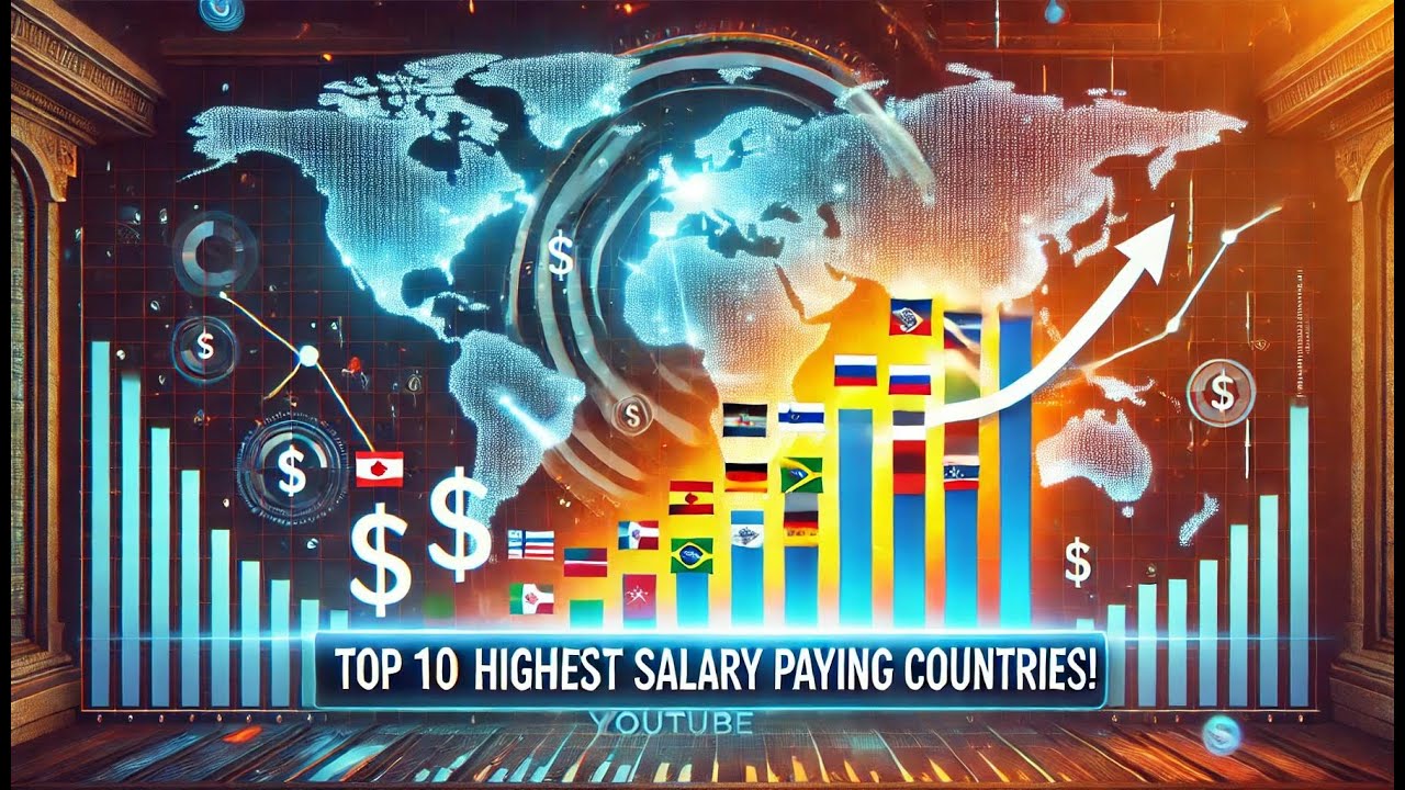 Top 10 Highest Salary Paying Countries in the world - YouTube