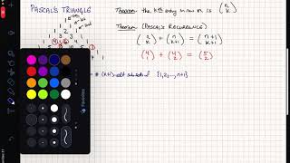 Math 432: Binomial Theorem - Pascal's Triangle (1 of 3)