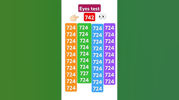 check your eyes and find the number 742 #geniusmindset #puzzle #logicpuzzle #puzzlefeed #logicalpuz
