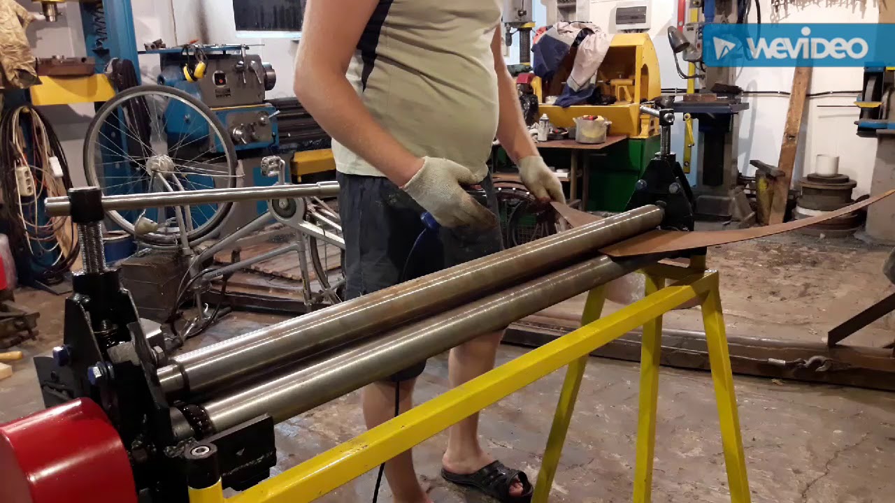 Вальцы, оборудование для изготовления трубы из листового металла