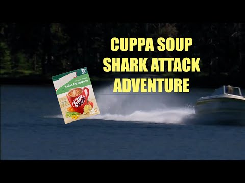 Shark Attacks Cuppa Soup