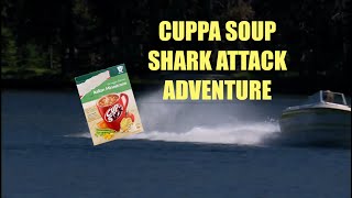Shark Attacks Cuppa Soup