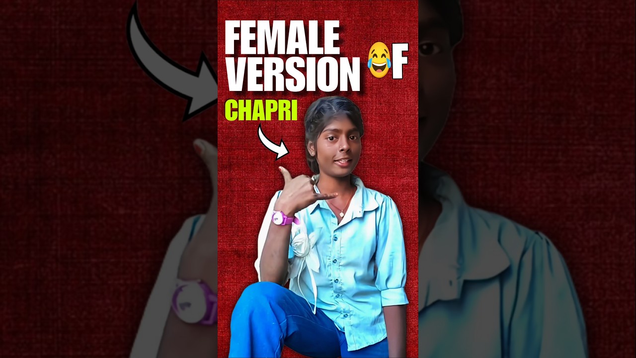 I Found Female Version Of Chapri 🤡😅 