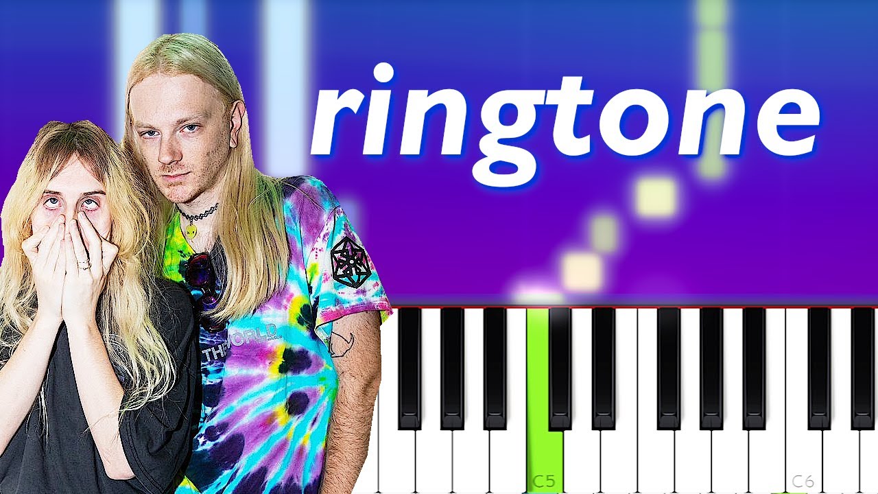 100 gecs - ringtone (Piano Tutorial)