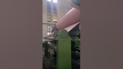 Chinese paper calender machine. It can be customized to be soft Nip or hard Nip calender.