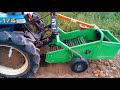 Картофелекопалка КУ 1 в работе 2017 potato digger KY-1