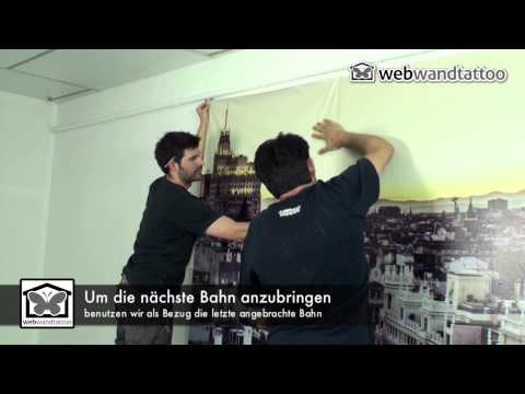 Vinyl-Fototapeten - Anleitungen für die Anbringung - HD