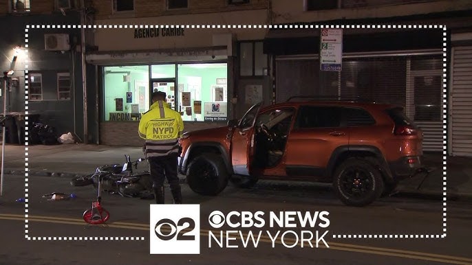 Food Delivery Worker Injured After Crashing Into Car Door In Brooklyn