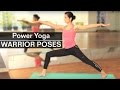 POWER YOGA WARRIOR POSES 1 2 3