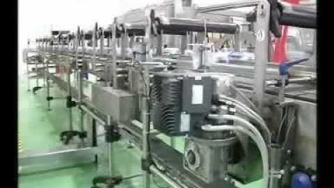 18000 can per hour PE Film Shrink Wrapping Machine and Carton Packing Machine
