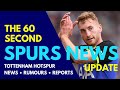 THE 60 SECOND SPURS NEWS UPDATE: Tottenham Want Cut-Price Dejan Kulusevski Deal, Gil, Postecoglou