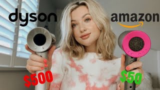 Amazon Dyson Dupe Comparison + Review