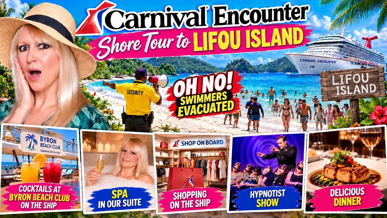 #012 DRAMA On Our Lifou Island Carnival Encounter Shore Tour!