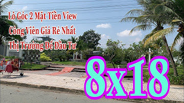 Bán Lô Góc 2 Mặt Tiền View Công Viên Vị Trí Đẹp Giá Rẻ Nhất Thị Trường Để Đầu Tư | Call:0908487508