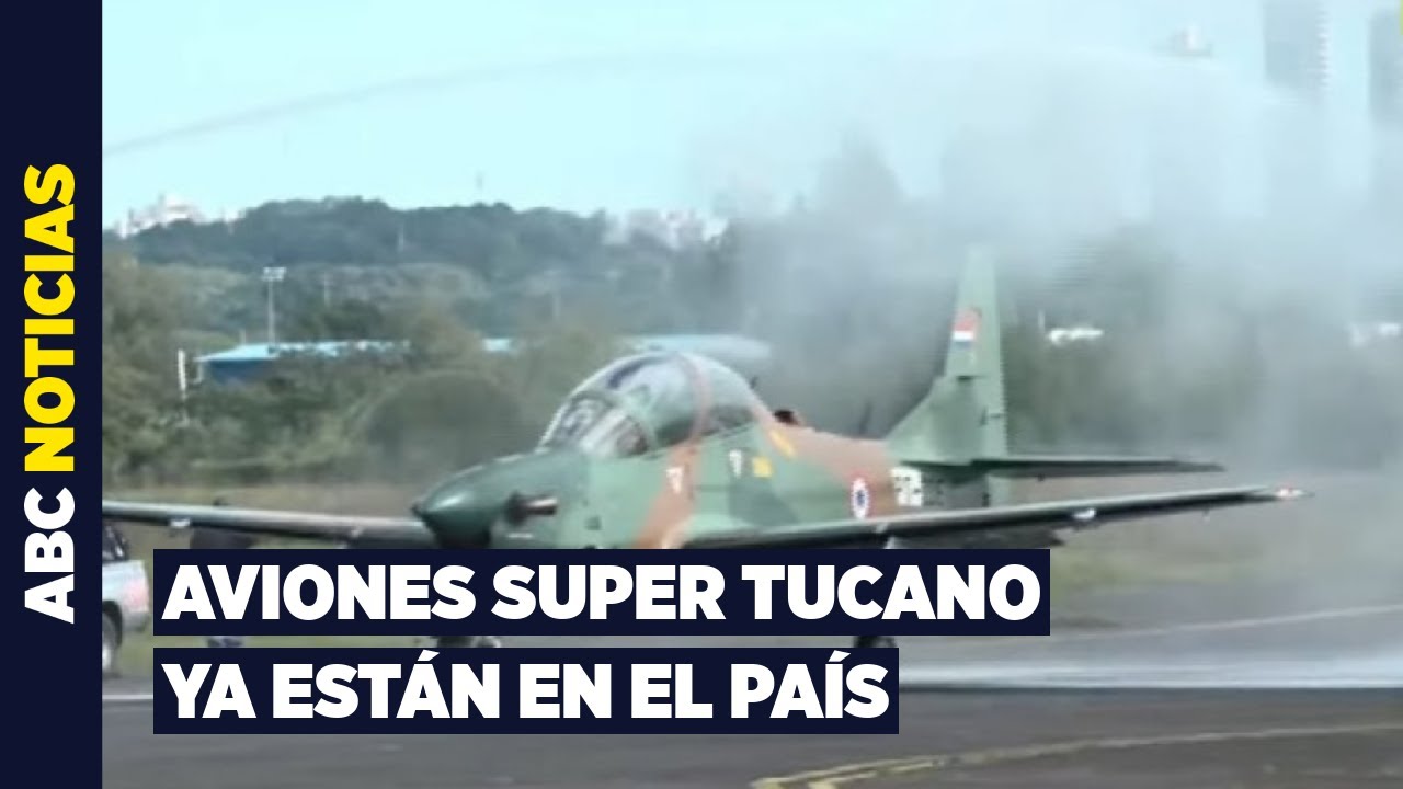 Aterrizaron en el país cuatro de los seis Super Tucano comprados por el Gobierno
