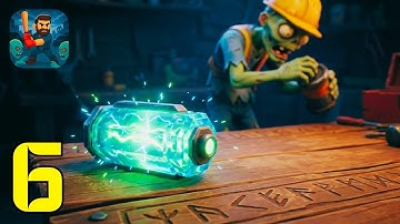 Fine to Survive - Zombie Idle Gameplay Part 6 - Craft The Battery (Android)