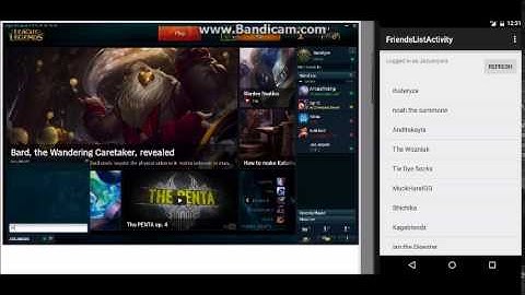 League Of Legends Chat App