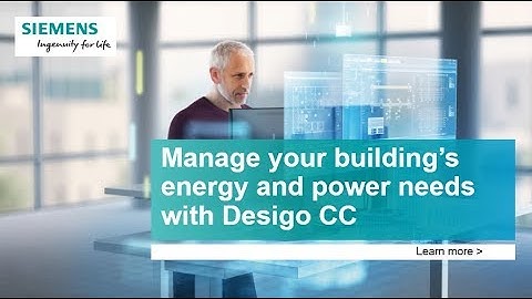 Desigo CC - Powermanager module