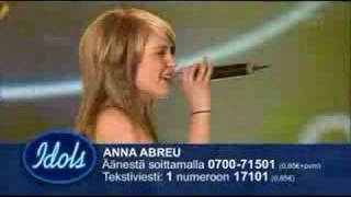 Video-Miniaturansicht von „Anna Abreu - I love rock n' roll“