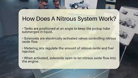 How Does A Nitrous System Work? - Car Performance Pros