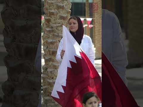 جانب من احتفالات معهد الدوحة الدراسات العليا بمناسبة اليوم الوطني لدولة قطر