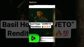 AMAZING COVER 🔥 Basil Hope “SOWETO” Rendition 💯💯🔥🙏🙏🏿 #soweto #music #africa