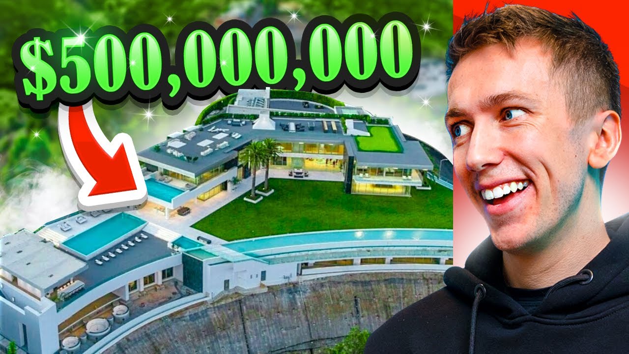 REACTING TO THE BIGGEST HOUSE IN THE WORLD - YouTube