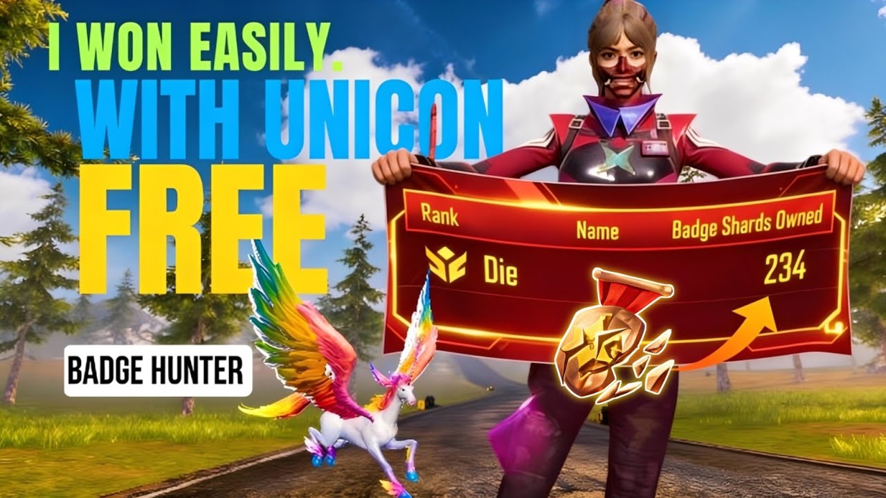 I Won Easily. With Unicorn Badge Hunter Mode Last Day Rules Of Survival 