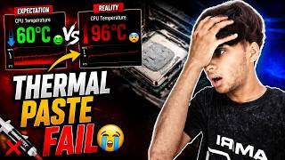 Thermal Paste Lagane Ke Baad Bhi CPU 96°C ?! 😱