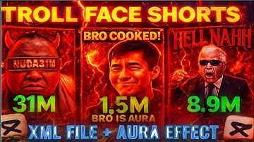 "Troll Face Video editing full tutorial 💀 | Alight motion |
