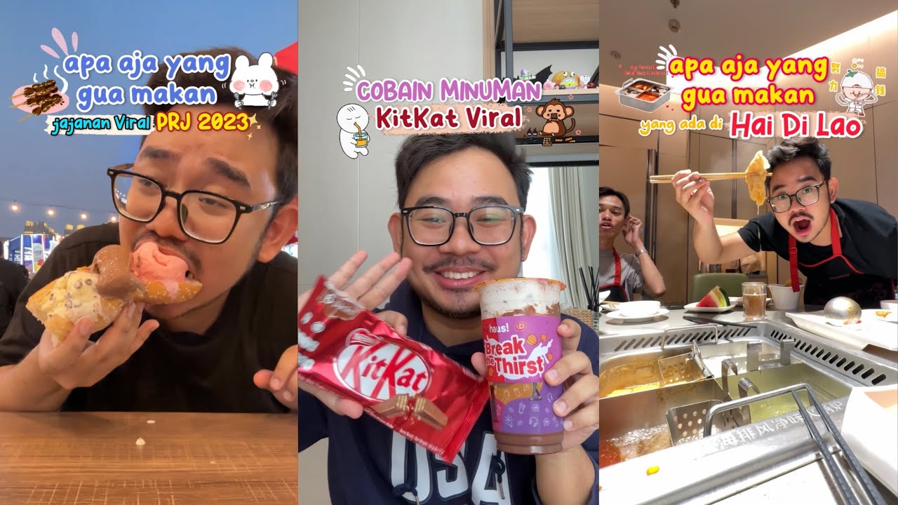 Apa Aja Yang Gua Makan, Makanan Viral🍨🥟