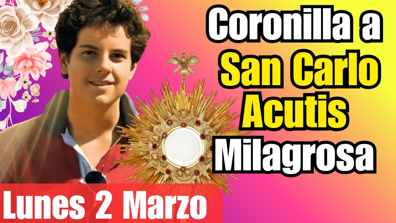 Sana tu cuerpo y alma hoy mismo – Coronilla a San Carlo Acutis