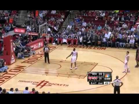 James Harden Gives High Fives to Invisible Teammates at Free Throw Line.a