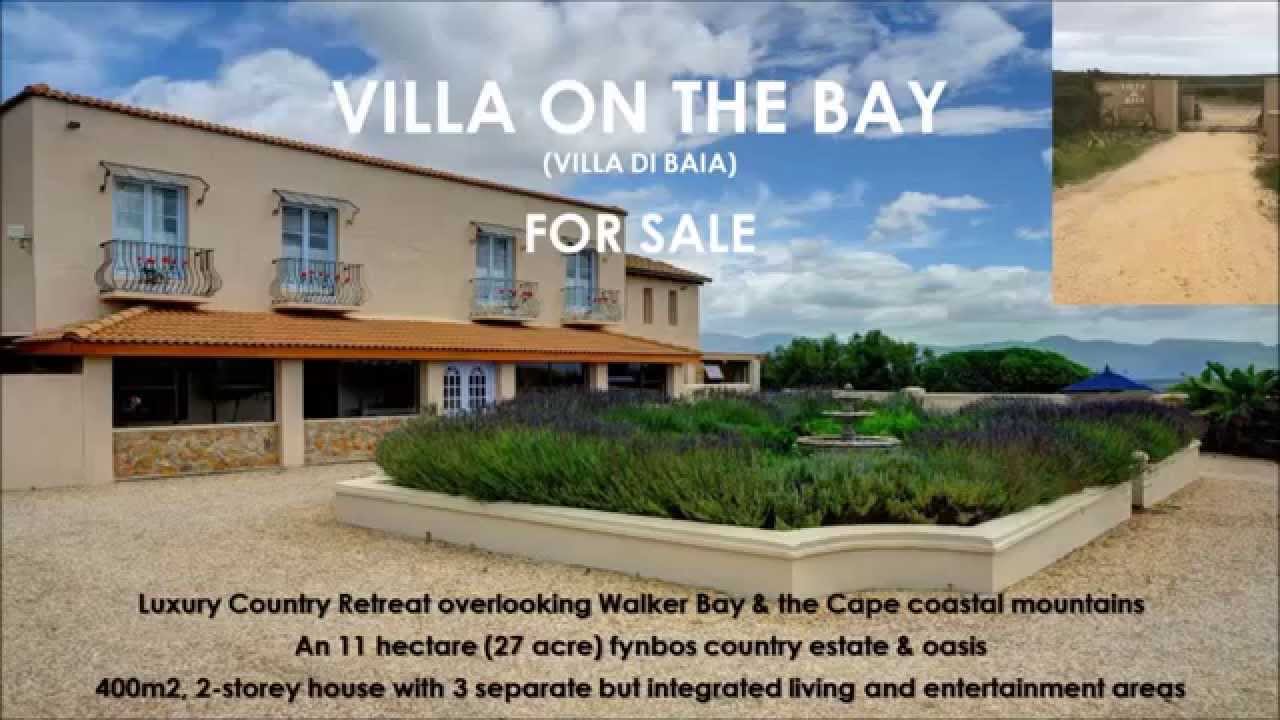 Luxury Country Retreat Villa on the Bay near Stanford, Western Cape for