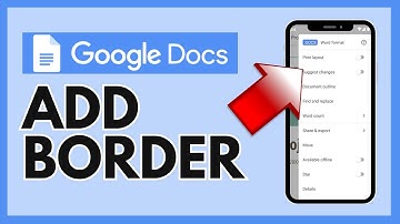 How to Add Border in Google Docs 2024?
